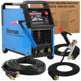 Sherman Spawarka DIGITIG 200 LCD AC/DC