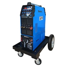 Sherman Spawarka TIG 320 AC/DC pulse z chłodnicą WS-7,5LT + wózek platformowy