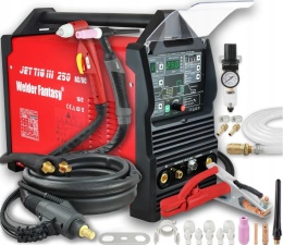 Welder Fantasy Spawarka JET TIG III AC/DC 250 3w1 IGBT PFC PLASMA