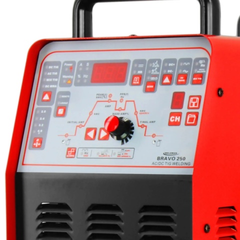 Weldman Spawarka BRAVO TIG 250 AC/DC HF PULS Weldman Spawarka BRAVO TIG 250 AC/DC HF PULS