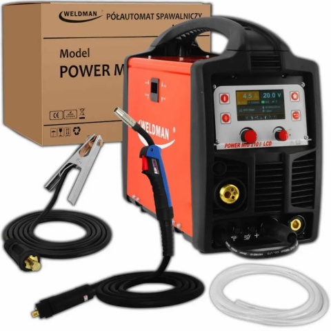 Weldman Spawarka POWER MIG 210 LCD SYNERGY Weldman Spawarka POWER MIG 210 LCD SYNERGY