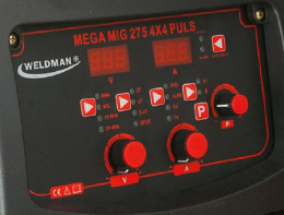 Weldman Spawarka z podwójnym pulsem MEGA MIG 275 Synergy